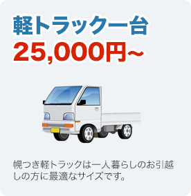軽トラックに不用品満載で29,000円（税込）